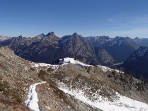 Maple Pass late fall North Cascades